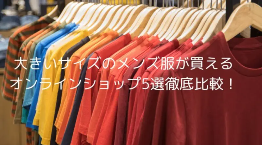 大きいサイズのメンズ服が買えるオンラインショップ5選徹底比較！
