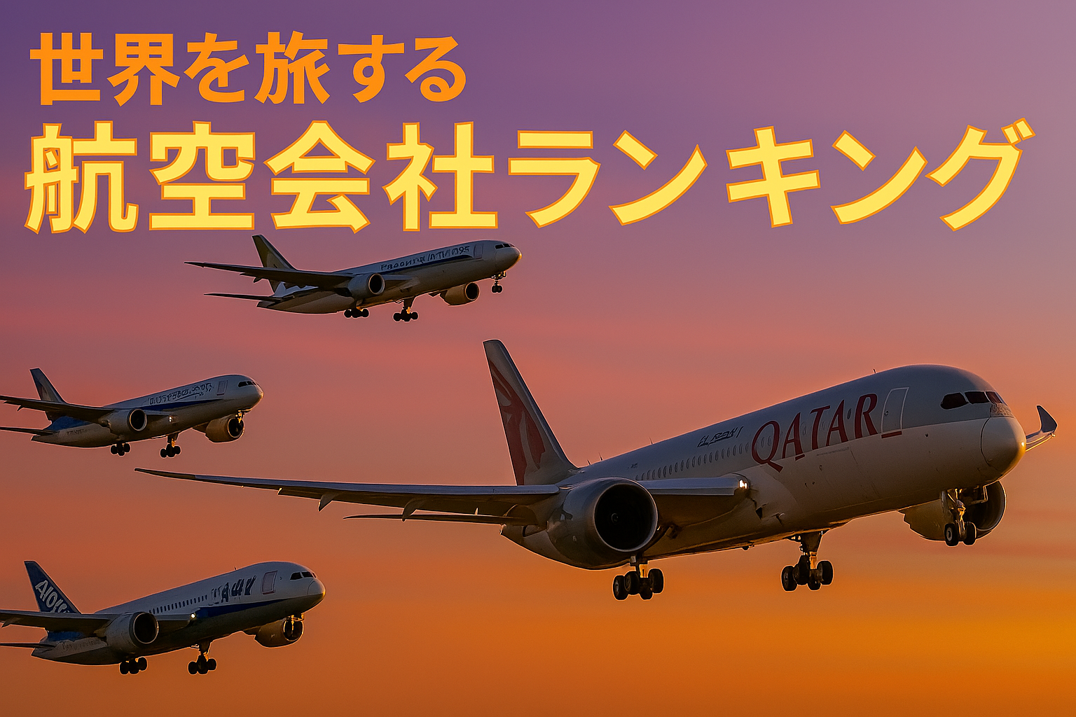 世界を旅する航空会社ランキング